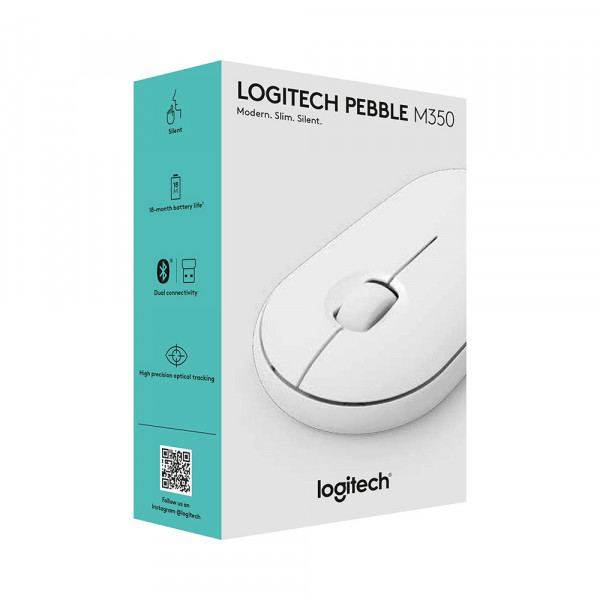 Logitech Pebble M350 Off White  